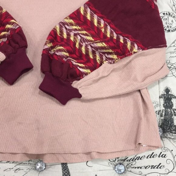 Free People Rainbow Dreams Batwing Sleeve Knit Sweater - Picture 4 of 5